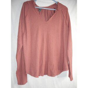 Wild fable Size 2x dusty mauve lightweight hoodie